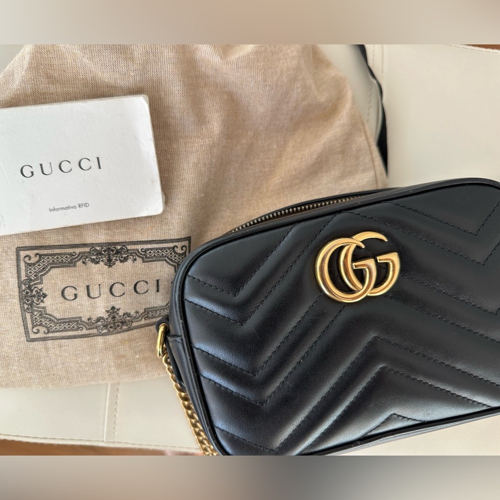 Gucci Marmont Mini Shoulder Bag - Excellent Condition